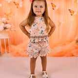 Sunny Set - Hand smocked - Wildflower Fields