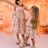 Sienna Dress - Hand smocked - Wildflower Fields