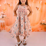 Sienna Dress - Hand smocked - Wildflower Fields