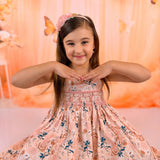 Sienna Dress - Hand smocked - Wildflower Fields