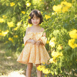 (Yellow Floral-Soft Linen)