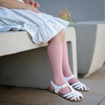 Load image into Gallery viewer, Little Stocking Co. - Blush Cable Knit Knee High Socks
