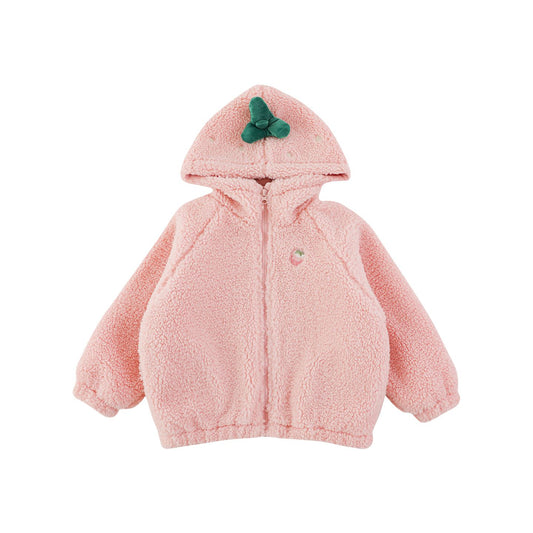 Strawberry Plush Hoodie