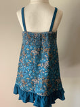 Load image into Gallery viewer, Skinny Strap Lounge Dress In Midnight Meadow Floral Print
